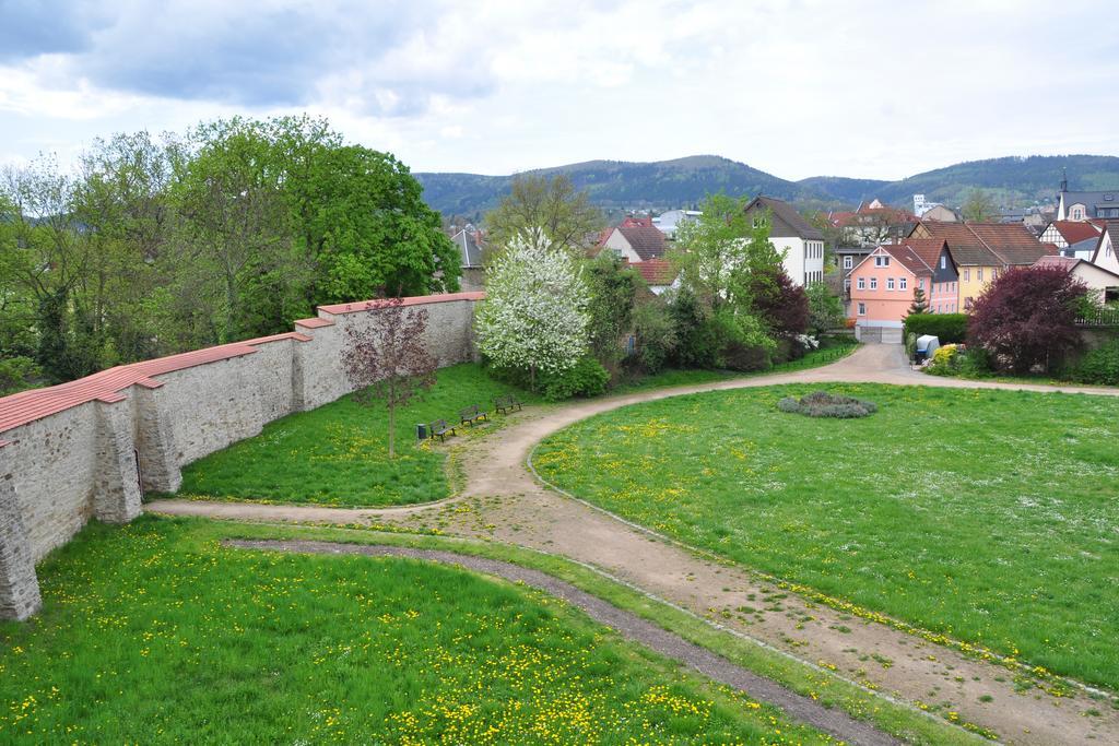 Hotel Am Hohen Schwarm Saalfeld Saale Экстерьер фото